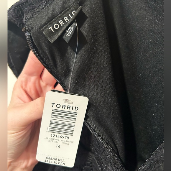 Torrid Lace Skater Dress - Picture 8 of 9